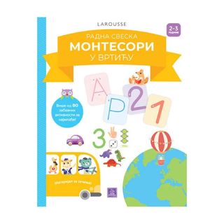 Larousse MONT. radna sveska-Montesori u vrtiću 2-3,A062985