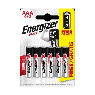 Energizer baterije max AAA 6 kom AL,A039916