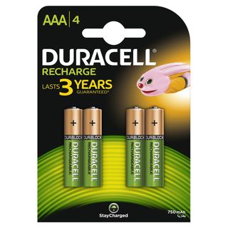 Duracell dop baterije AAA 4kom 750 6m,A016886
