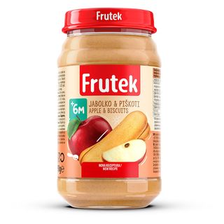 Frutek kašica keks i jabuka 190g ,A000661