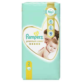 Pampers pelene premium VP 2 mini 4-8kg 46kom,A044238