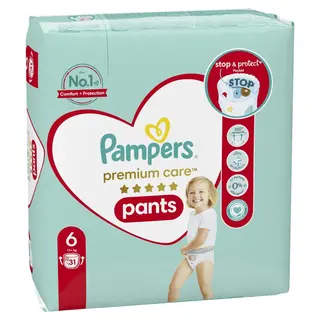 Pampers pants premium VP 6 extra large 15+kg 31kom ,A030409