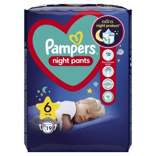 Pampers Night Pants VP 6, 15+kg 19kom,A055217