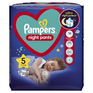 Pampers Night Pants VP 5, 12-17kg 22kom,A055216