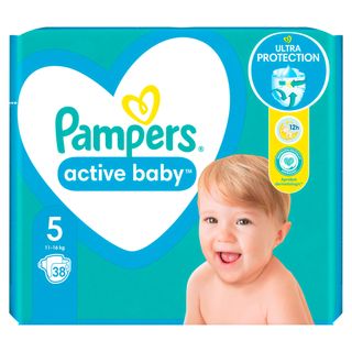 Pampers  pelene active baby VPM 5 11-16kg 38kom ,A080478