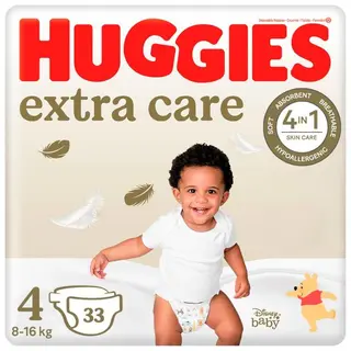 Huggies pelene extra care jumbo 4 8-14kg 33kom ,A069636