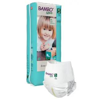 Bambo Nature pants pelene 5, 11-17kg 38 kom ,A063862