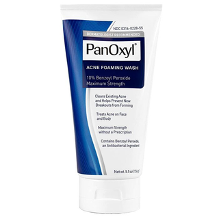 PanOxyl Maximum Strength Acne Foaming Wash, 156g
