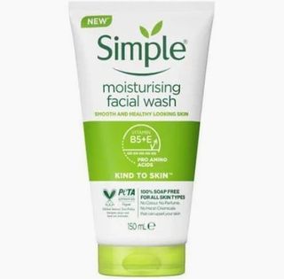 Simple Moisturising Facial Wash, 150ml