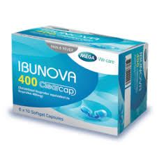 Ibunova Softgel Capsules 400Mg, 10 Count