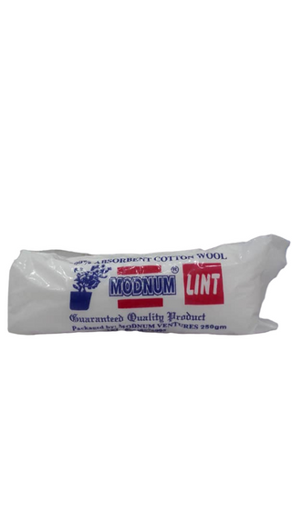 Modnum Lint White Cotton Wool, 250G