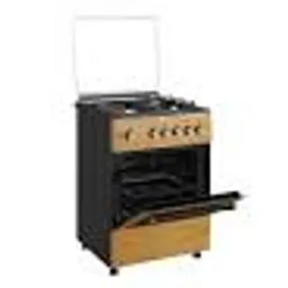 Maxi 60*60 (3+1) Burner Gas Cooker IGL Wood TR