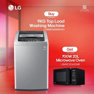 LG T9585NDHVH 9KG Top Load Washing Machine