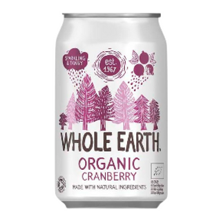 Whole Earth Refresco Arándano Eco 330ml