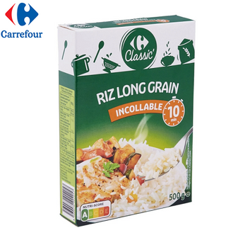 Riz Incollable 10Min Carrefour 500G