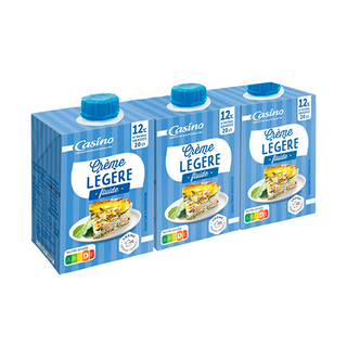 Creme Légère Fluide 12% 3X20cl Casino
