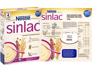 PAPA NESTLÉ SINLAC EXPERT NÃO LACTEA 250G
