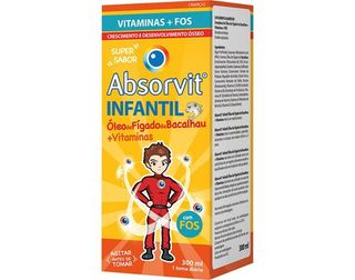 SUPLEMENTO ABSORVIT ÓLEO FIGADO INFANTIL 300ML