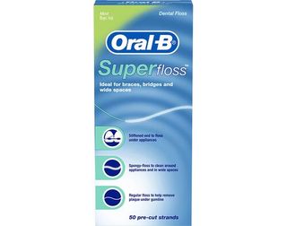 FIO ORAL-B DENTÁRIO SUPER FLOSS 50UN