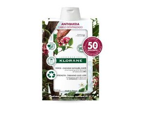 CHAMPO KLORANE QUININA BIO 2X400ML 50% DESCONTO NA 2ª UNIDADE