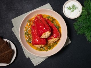 Ardei umpluți cu carne