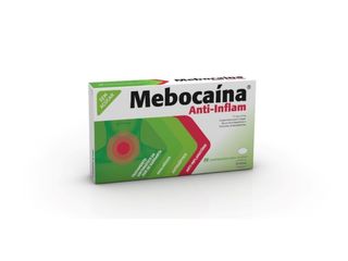 PASTILHAS MEBOCAINA ANTI-INFLAMATÓRIAS 1.2MG+3MG 30UN