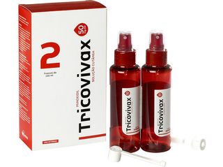 SOLUÇÃO TRICOVIVAX CUTANEA 50MG/ML FRASCO 2X100ML