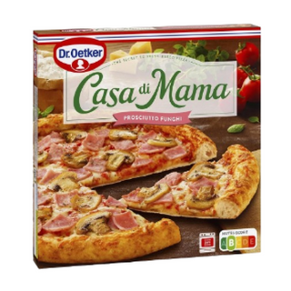 Pizza de Jamón y Champiñones Dr. Oetker Casa Di Mama 380 G.