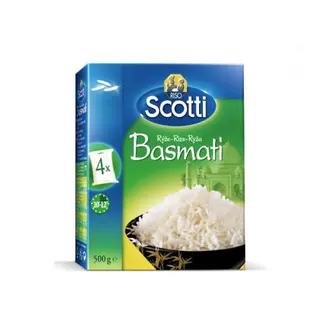 RIZA BASMATI 4X125GR RISO SCOTTI