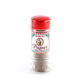 BIBER CRNI MLJEVENI 45GR BOCICA NADALINA