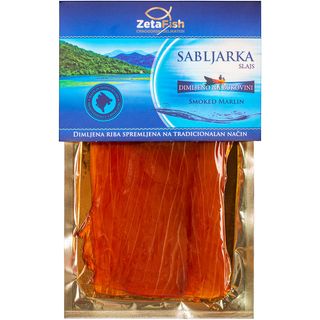 Sabljarka dimljena slajs 100g Zeta Fish
