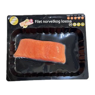 Smrznuti filet lososa 200g Finissima