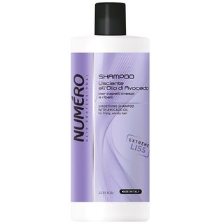 Шампунь Numero 1л Extreme Liss для розгладжування волосся з олією авокадо