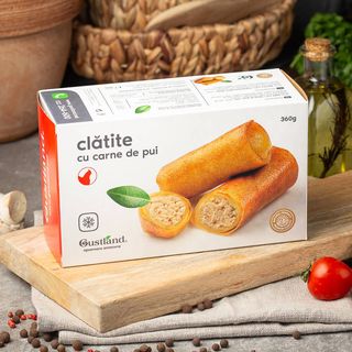 Clătite cu carne de pui