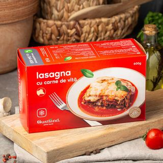 Lasania cu carne de vită