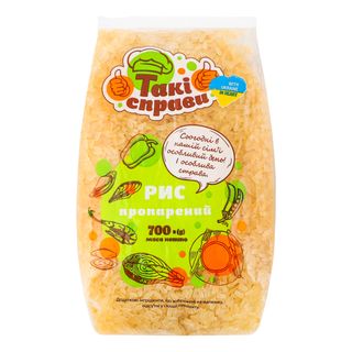 Рис Такі Справи Пропарений 700г м/у