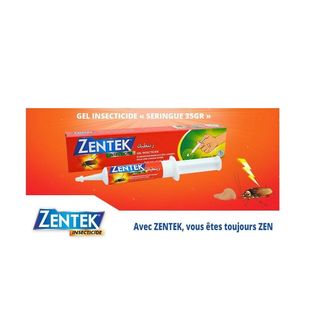 Insecticide Gel Anti-cafard 35g ZENTEK