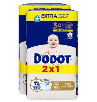 Pañal T3 Dodot Sensitive 2x1 112 Unidades
