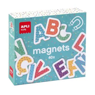 Alphabet En Bois Magnetique