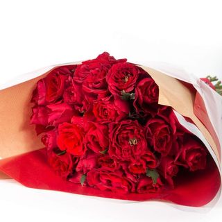 Bouquet de 40 roses rouges