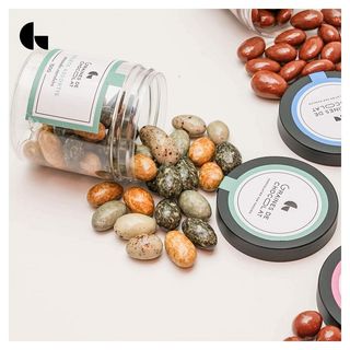 Galets aux amandes drageifiés