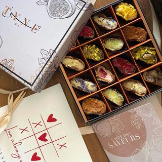 Coffret Passion Ardente/ figues enrobées : 16 pièces