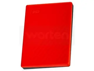 Disco HDD Externo WESTERN DIGITAL My Passport Worldwide (Vermelho - 2 TB - USB 3.0)