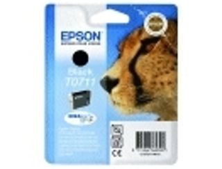 Cartuccia Epson T0711 Nero Leopardo Per D78 Dx4000 Dx5000 Dx6000 Dx7000f D92 Dx4400 D120 Dx7400 Dx8400 Dx9400f S20 S21 Sx100 Sx105 Sx110 Sx115 Sx200 Sx205 Sx210 Sx215 Sx218 Sx400 Sx410 Sx415 Sx40 - Crtepst07114022
