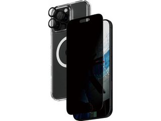 Película de Vidro con Privacidad para Ecrã y Protector de Câmara PANZERGLASS 3 en 1 para iPhone 16 6.9'' Pro