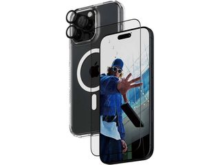 Película de Vidro para Ecrã y Protector de Câmara PANZERGLASS 3 en 1 para iPhone 16 6.9'' Pro