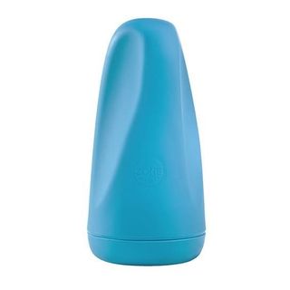 POMPE SAVON EN SILICONE TURQUOISE 7X15 CM REF 0095303