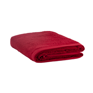 DRAP DOUCHE ROYAL 100X150 CM ROUGE 550 GRS REF 0723625