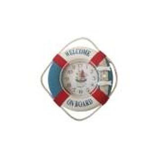 HORLORGE MURALE DESIGN BOUEE -OCEAN réf 0321424