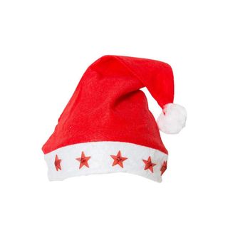 BONNET PÈRE NOEL STAR AVEC LED ET MUSIQUE 0321053